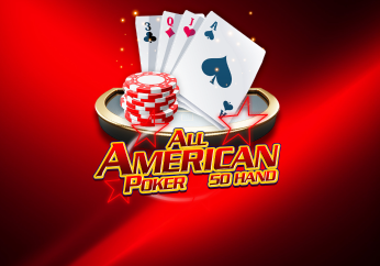 All American Poker 50 Hand game screenshot